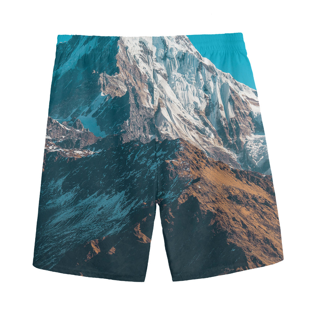 Himalaya Mountain Print Men's Sports Shorts