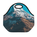 Himalaya Mountain Print Neoprene Lunch Bag