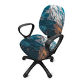 Himalaya Mountain Print Office Chair Cover