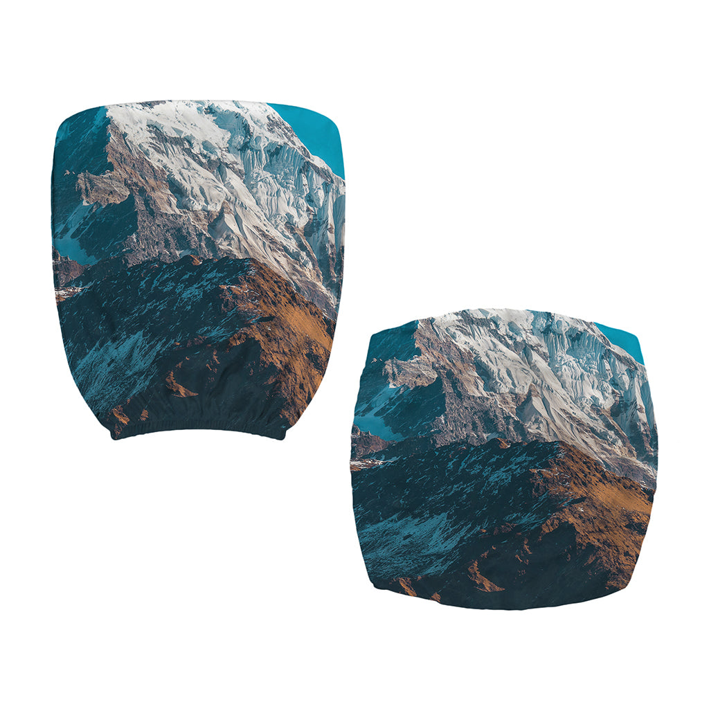 Himalaya Mountain Print Office Chair Cover