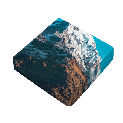 Himalaya Mountain Print Outdoor Seat Cushion Cover