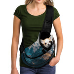 Himalaya Mountain Print Pet Sling Carrier
