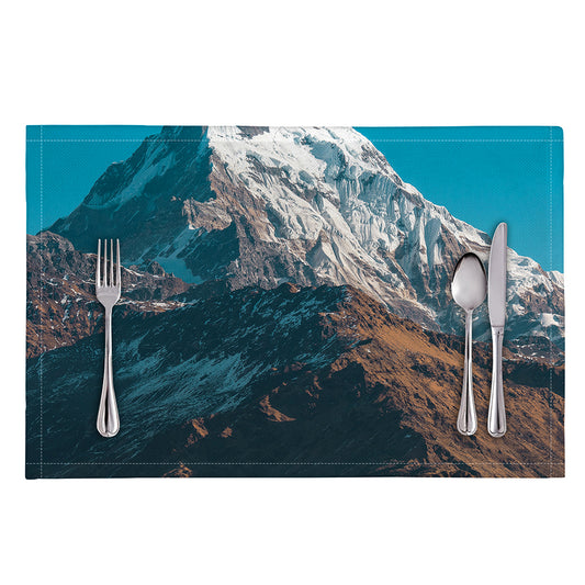Himalaya Mountain Print Placemat