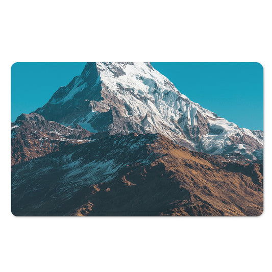 Himalaya Mountain Print Polyester Doormat