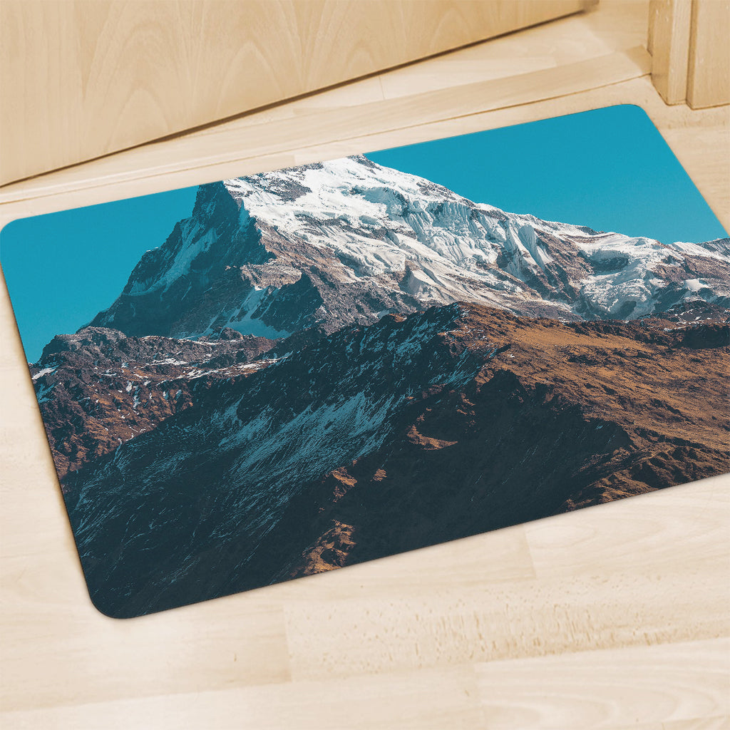 Himalaya Mountain Print Polyester Doormat