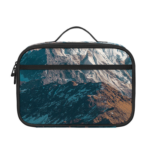 Himalaya Mountain Print Portable Lunch Bag