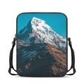 Himalaya Mountain Print Rectangular Crossbody Bag