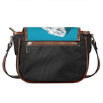 Himalaya Mountain Print Saddle Bag