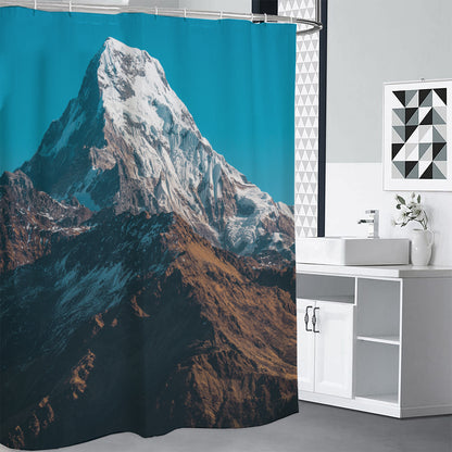 Himalaya Mountain Print Shower Curtain