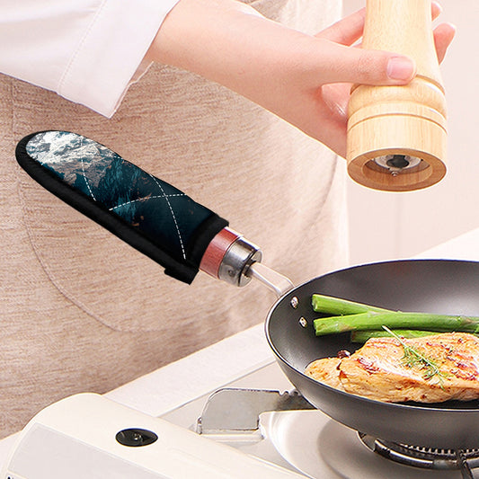 Himalaya Mountain Print Skillet Handle Cover