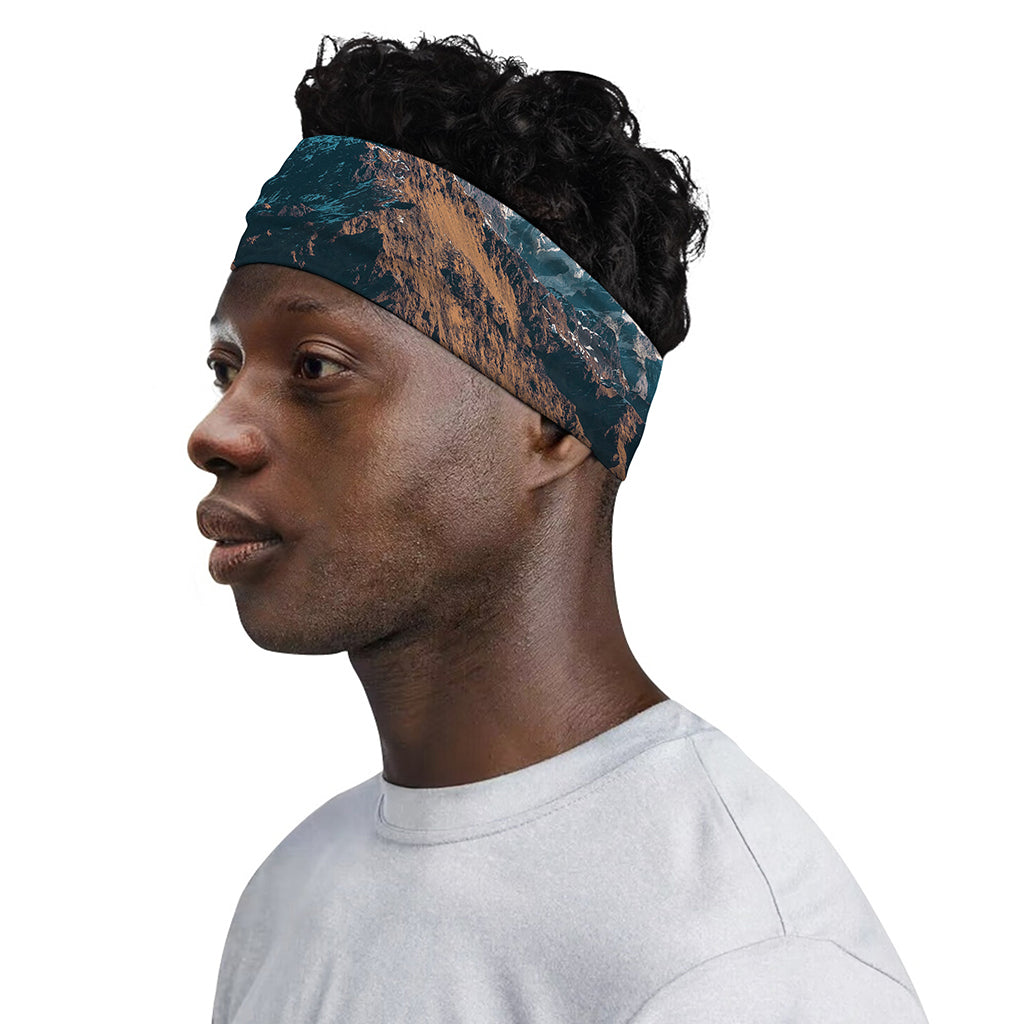 Himalaya Mountain Print Sports Headband