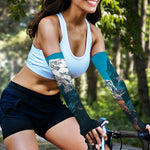 Himalaya Mountain Print Sun Protection Arm Sleeves