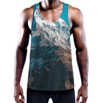 Himalaya Mountain Print Training Tank Top