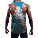 Himalaya Mountain Print Training Tank Top