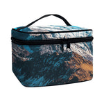 Himalaya Mountain Print Travel Makeup Bag