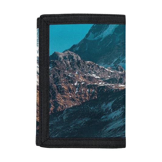 Himalaya Mountain Print Trifold Wallet