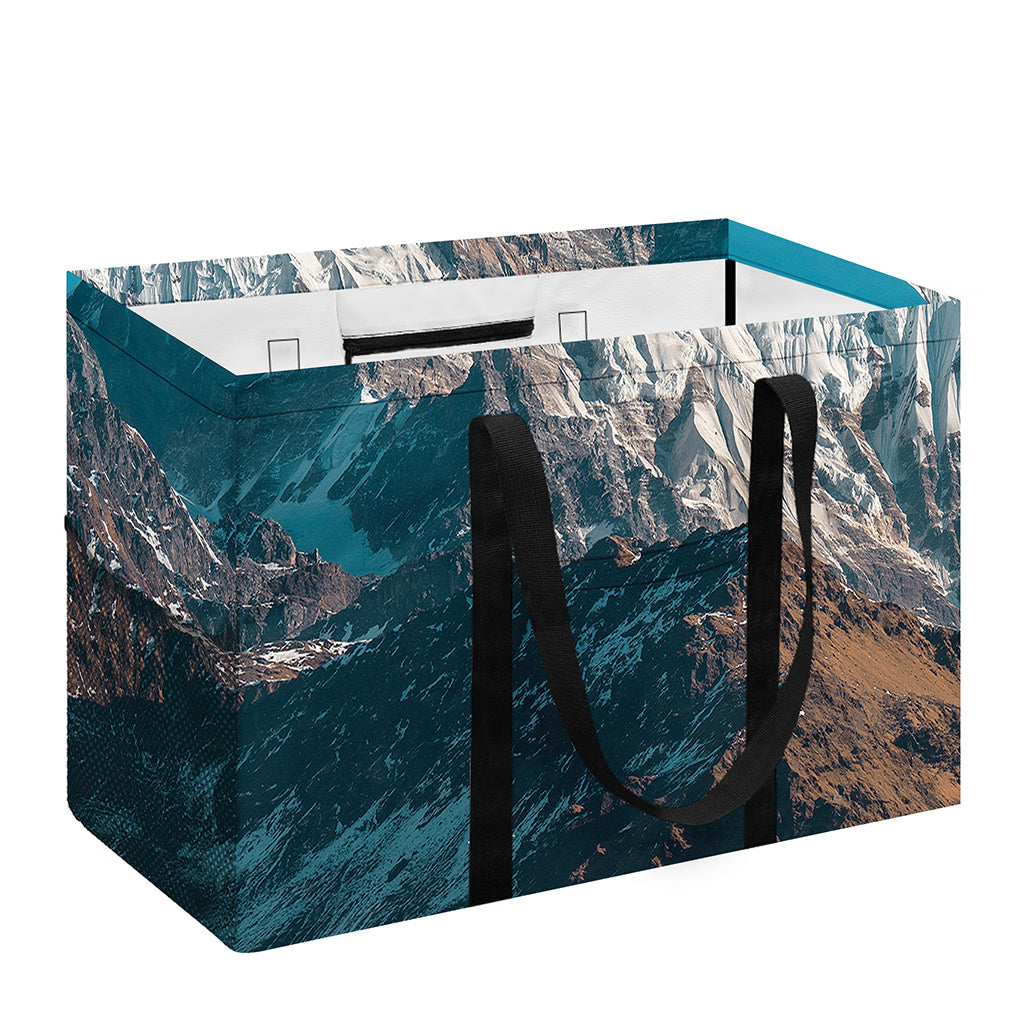 Himalaya Mountain Print Utility Tote Bag