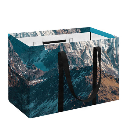 Himalaya Mountain Print Utility Tote Bag