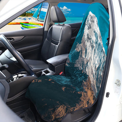 Himalaya Mountain Print Waterproof Car Seat Cover
