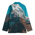 Himalaya Mountain Print Women's Blazer