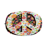 Hippie Flower Peace Sign Print Car Side Mirror Covers