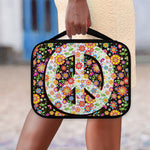 Hippie Flower Peace Sign Print Classic Bible Case