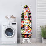 Hippie Flower Peace Sign Print Ironing Board Cover