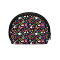 Hippie Peace Sign And Love Pattern Print Coin Purse
