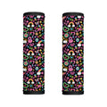 Hippie Peace Sign And Love Pattern Print Handle Covers