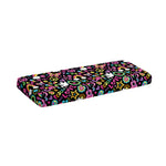 Hippie Peace Sign And Love Pattern Print Piano Keyboard Cover
