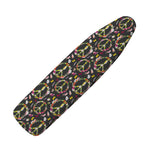 Hippie Peace Sign Flower Pattern Print Ironing Board Cover