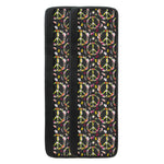 Hippie Peace Sign Flower Pattern Print Refrigerator Handle Covers