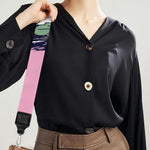 Hippie Siberian Husky Print Bag Strap