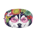 Hippie Siberian Husky Print Car Side Mirror Covers