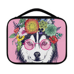 Hippie Siberian Husky Print Classic Bible Case
