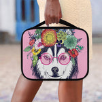 Hippie Siberian Husky Print Classic Bible Case