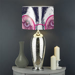 Hippie Siberian Husky Print Drum Lamp Shade