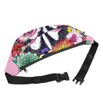 Hippie Siberian Husky Print Fanny Pack
