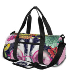 Hippie Siberian Husky Print Gym Bag