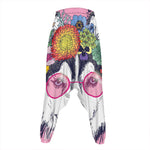 Hippie Siberian Husky Print Hammer Pants