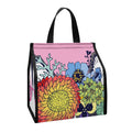 Hippie Siberian Husky Print Insulated Lunch Tote