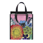 Hippie Siberian Husky Print Insulated Lunch Tote