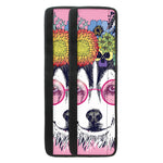 Hippie Siberian Husky Print Refrigerator Handle Covers