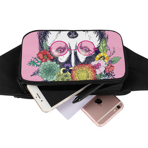 Hippie Siberian Husky Print Waist Bag