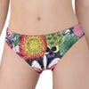 Hippie Siberian Husky Print Women's Panties