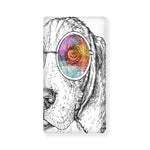 Hipster Beagle With Glasses Print Baby Crib Sheet