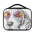 Hipster Beagle With Glasses Print Classic Bible Case