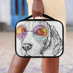 Hipster Beagle With Glasses Print Classic Bible Case