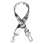 Hipster Beagle With Glasses Print Dog Seat Belt