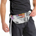 Hipster Beagle With Glasses Print Fanny Pack